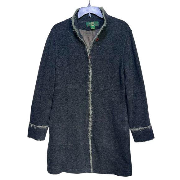 Orvis Wool Coat Knit Vintage Lined Jacket Lambswool - Picture 2 of 12